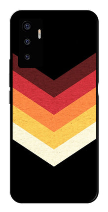 MultiColor Arrow Metal Mobile Case for Vivo V23E 5G