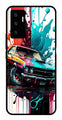 Vintage Car Metal Mobile Case for Vivo V23E 5G   (Design No -29)