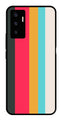 Muted Rainbow Metal Mobile Case for Vivo V23E 5G   (Design No -31)