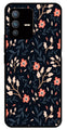 Floral Pattern Metal Mobile Case for Vivo V23 Pro 5G   (Design No -10)