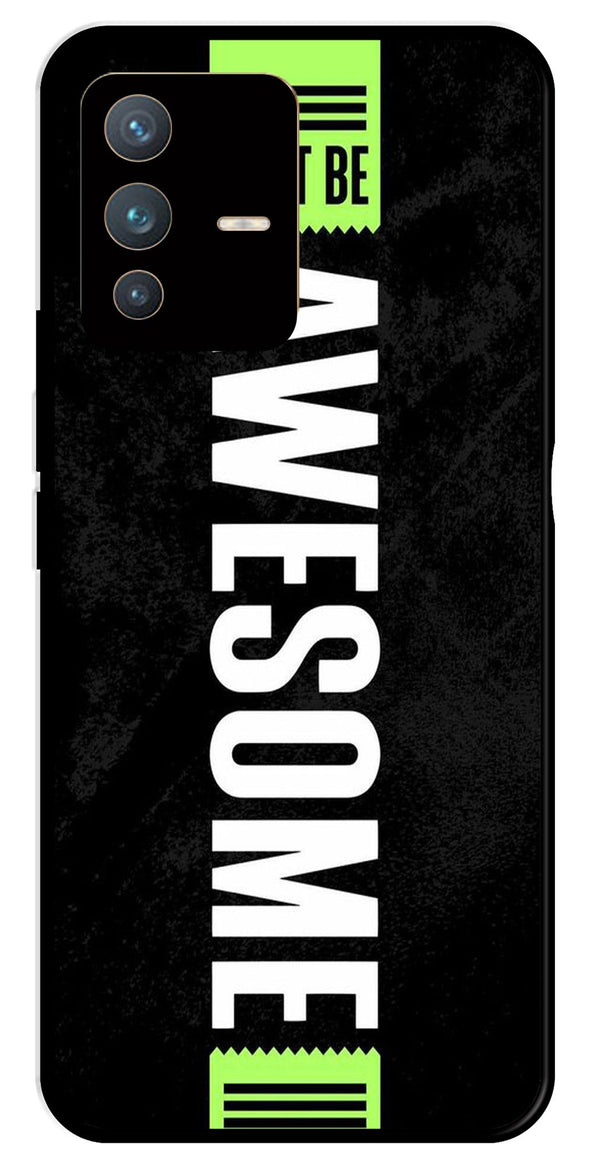 Awesome Metal Mobile Case for Vivo V23 Pro 5G   (Design No -33)