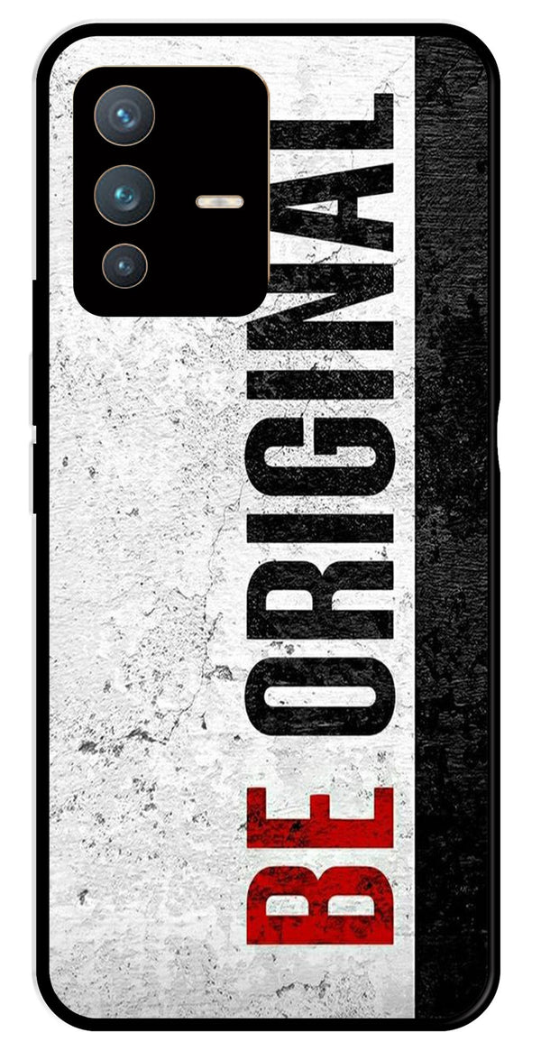 Be Original Metal Mobile Case for Vivo V23 Pro 5G   (Design No -38)