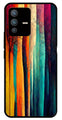 Modern Art Colorful Metal Mobile Case for Vivo V23 Pro 5G   (Design No -47)
