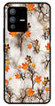 Autumn leaves Metal Mobile Case for Vivo V23 Pro 5G   (Design No -55)