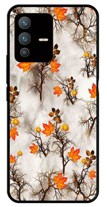 Autumn leaves Metal Mobile Case for Vivo V23 Pro 5G