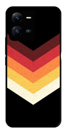 MultiColor Arrow Metal Mobile Case for Vivo V25 5G