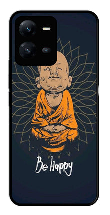Be Happy Metal Mobile Case for Vivo V25 5G