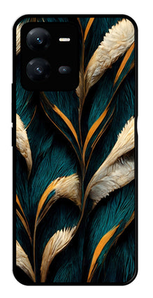 Feathers Metal Mobile Case for Vivo V25 5G