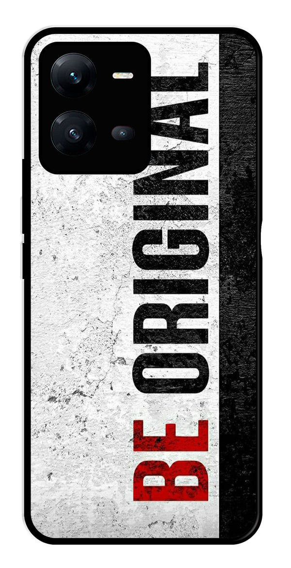 Be Original Metal Mobile Case for Vivo V25 5G   (Design No -38)