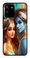 Lord Radha Krishna Metal Mobile Case for Vivo V25 Pro   (Design No -01)