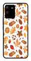 Autumn Leaf Metal Mobile Case for Vivo V25 Pro   (Design No -19)
