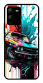 Vintage Car Metal Mobile Case for Vivo V25 Pro   (Design No -29)