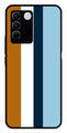 MultiColor Pattern Metal Mobile Case for Vivo V27 Pro 5G   (Design No -17)