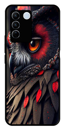 Owl Design Metal Mobile Case for Vivo V27 5G