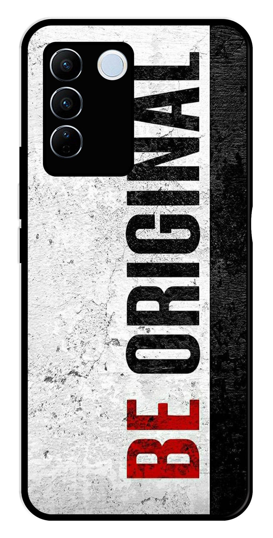 Be Original Metal Mobile Case for Vivo V27 5G   (Design No -38)