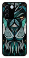 Lion Pattern Metal Mobile Case for Vivo V27 Pro 5G   (Design No -40)