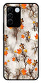 Autumn leaves Metal Mobile Case for Vivo V27 Pro 5G   (Design No -55)