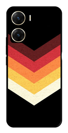 MultiColor Arrow Metal Mobile Case for Vivo V29E 5G