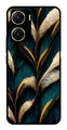 Feathers Metal Mobile Case for Vivo V29E 5G   (Design No -30)