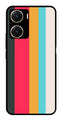 Muted Rainbow Metal Mobile Case for Vivo V29E 5G   (Design No -31)