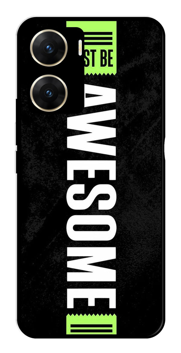 Awesome Metal Mobile Case for Vivo V29E 5G   (Design No -33)