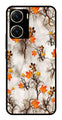 Autumn leaves Metal Mobile Case for Vivo V29E 5G   (Design No -55)