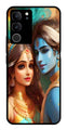 Lord Radha Krishna Metal Mobile Case for Vivo V29 Pro 5G   (Design No -01)