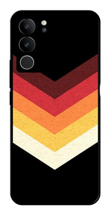 MultiColor Arrow Metal Mobile Case for Vivo V29 5G