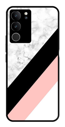 Marble Design Metal Mobile Case for Vivo V29 Pro 5G