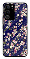 Flower Design Metal Mobile Case for Vivo V29 Pro 5G   (Design No -25)