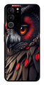 Owl Design Metal Mobile Case for Vivo V29 Pro 5G   (Design No -26)