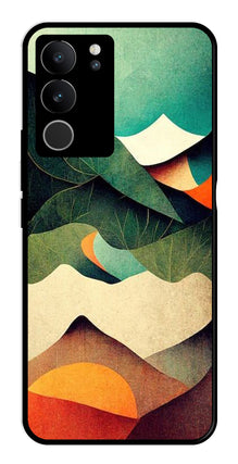 MultiColor Pattern Metal Mobile Case for Vivo V29 Pro 5G