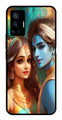 Lord Radha Krishna Metal Mobile Case for Vivo X70 Pro   (Design No -01)