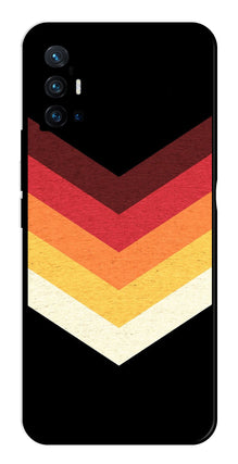 MultiColor Arrow Metal Mobile Case for Vivo X70 Pro Plus