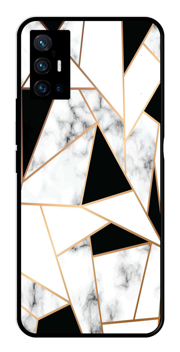 Marble Design2 Metal Mobile Case for Vivo X70 Pro Plus   (Design No -08)