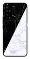 Black White Marble Design Metal Mobile Case for Vivo X70 Pro Plus   (Design No -09)