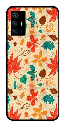 Leafs Design Metal Mobile Case for Vivo X70 Pro Plus