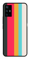Muted Rainbow Metal Mobile Case for Vivo X70 Pro Plus   (Design No -31)
