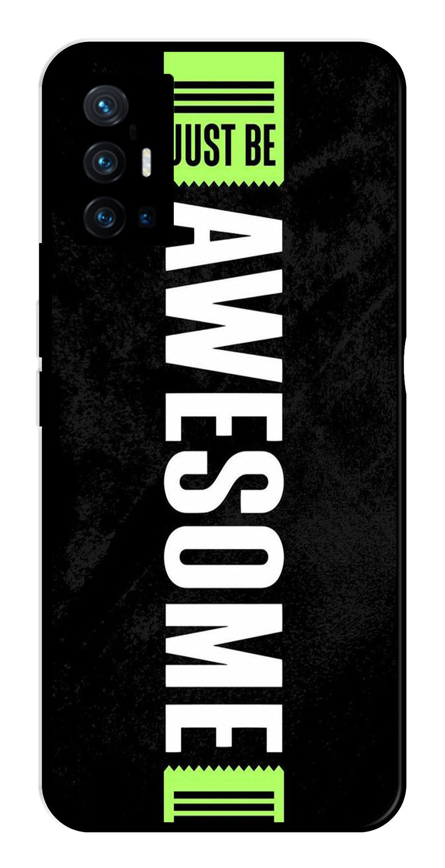 Awesome Metal Mobile Case for Vivo X70 Pro Plus   (Design No -33)