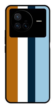 MultiColor Pattern Metal Mobile Case for Vivo X80