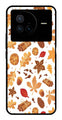 Autumn Leaf Metal Mobile Case for Vivo X80   (Design No -19)