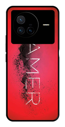 Gamer Pattern Metal Mobile Case for Vivo X80