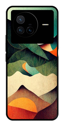 MultiColor Pattern Metal Mobile Case for Vivo X80