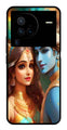 Lord Radha Krishna Metal Mobile Case for Vivo X80 Pro   (Design No -01)