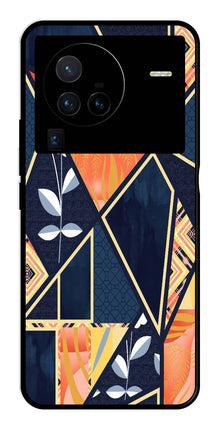 Marble Design Metal Mobile Case for Vivo X80 Pro