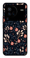 Floral Pattern Metal Mobile Case for Vivo X80 Pro   (Design No -10)