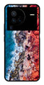 Sea Shore Metal Mobile Case for Vivo X80 Pro   (Design No -18)