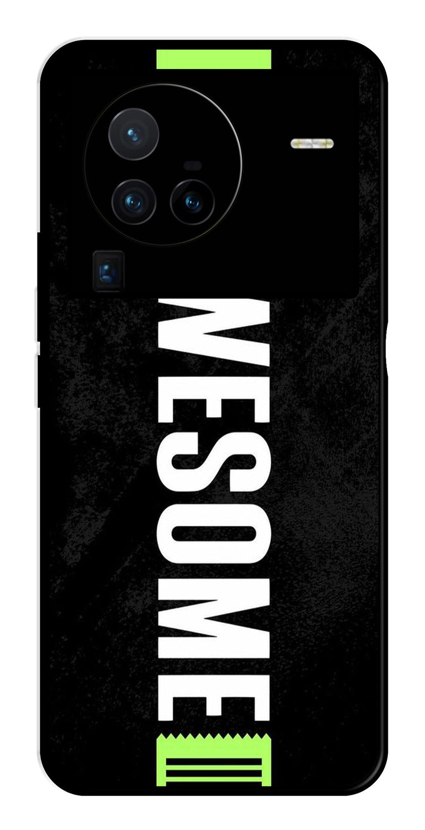 Awesome Metal Mobile Case for Vivo X80 Pro   (Design No -33)