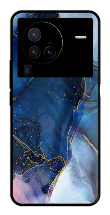 Blue Marble Metal Mobile Case for Vivo X80 Pro