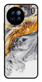 Marble Pattern Metal Mobile Case for Vivo X90 Pro   (Design No -36)